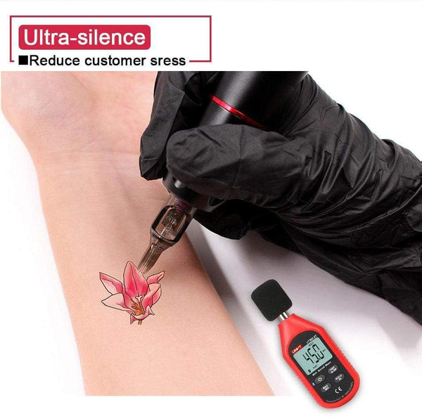 Planet Gates Rotary Tattoo Machine Pen w/Cartridge Needle Tattoo Gun Eyebrow Tattoo Machine Best for Micblading Tattoo Beginner Artist