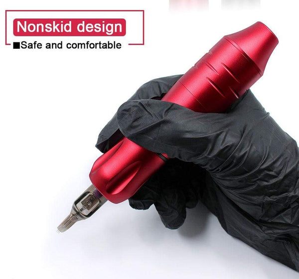 Planet Gates Rotary Tattoo Machine Pen w/Cartridge Needle Tattoo Gun Eyebrow Tattoo Machine Best for Micblading Tattoo Beginner Artist