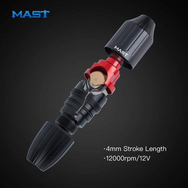 Planet Gates Rotary Tattoo Machine RCA Cord Aircraft Aluminum with 4mm Stroke Tattoo Permanent Makeup Machine