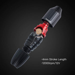 Planet Gates Rotary Tattoo Machine RCA Cord Aircraft Aluminum with 4mm Stroke Tattoo Permanent Makeup Machine