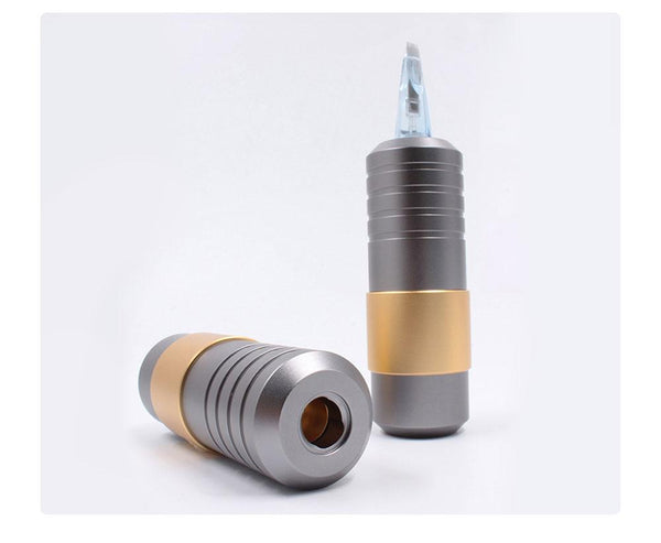 Planet Gates Rotary Tattoo Pen Machine Aluminum Alloy Tattoo Pen RCA Connector Cartridge Tattoo Gun Powerful Motor Machine for Tattoo Artist