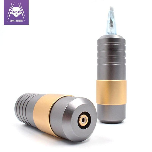 Planet Gates Rotary Tattoo Pen Machine Aluminum Alloy Tattoo Pen RCA Connector Cartridge Tattoo Gun Powerful Motor Machine for Tattoo Artist
