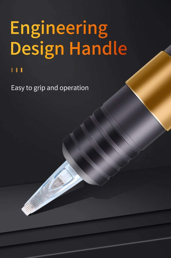 Planet Gates Rotary Tattoo Pen Machine Aluminum Alloy Tattoo Pen RCA Connector Cartridge Tattoo Gun Powerful Motor Machine for Tattoo Artist