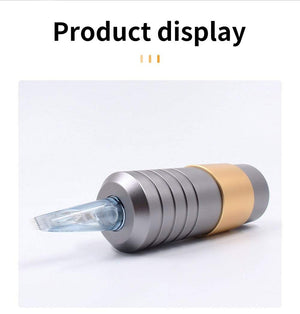 Planet Gates Rotary Tattoo Pen Machine Aluminum Alloy Tattoo Pen RCA Connector Cartridge Tattoo Gun Powerful Motor Machine for Tattoo Artist