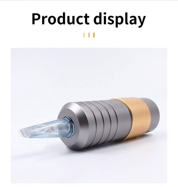 Planet Gates Rotary Tattoo Pen Machine Aluminum Alloy Tattoo Pen RCA Connector Cartridge Tattoo Gun Powerful Motor Machine for Tattoo Artist