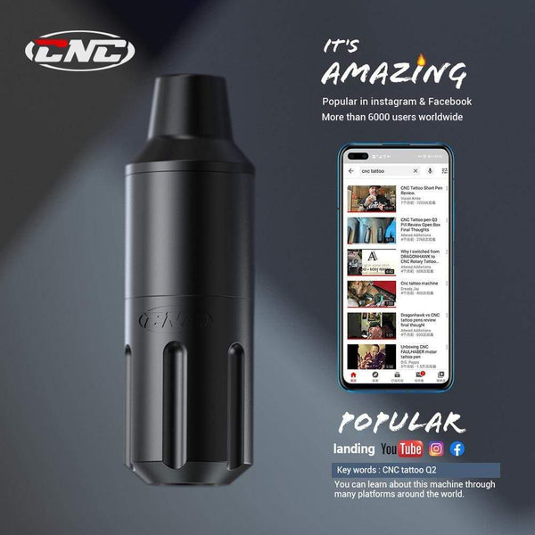 Planet Gates Rotary Tattoo Pen Machine Original FAULHABER Motor RCA Connection Cartridge Needles Professional Tattoos Artists