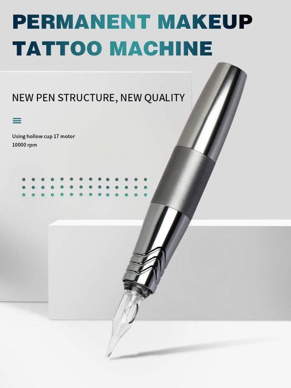 Planet Gates Rotary Tattoo Pen Permanent Makeup Pen Tattoo Machine Eyebrow Tattoo Body Art Machine Permanent machine for SMP and  hair Scalp