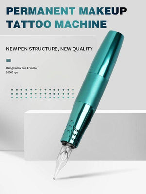 Planet Gates Rotary Tattoo Pen Permanent Makeup Pen Tattoo Machine Eyebrow Tattoo Body Art Machine Permanent machine for SMP and  hair Scalp
