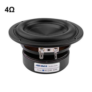 Planet Gates Round 4 Ohm AIYIMA 1Pc 4Inch 100W Audio Speaker Driver 4Ohm 8Ohm Heavy Bass Loudspeaker Hifi Sound Music Subwoofer Speakers For DIY Theater