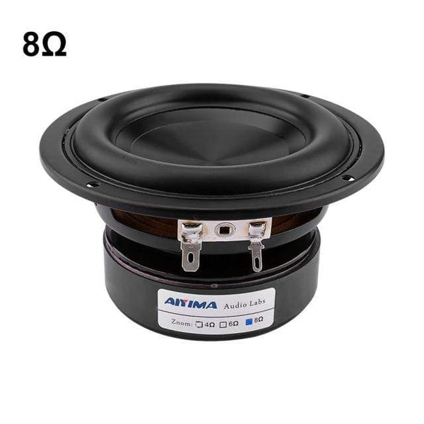 Planet Gates Round 8 Ohm AIYIMA 1Pc 4Inch 100W Audio Speaker Driver 4Ohm 8Ohm Heavy Bass Loudspeaker Hifi Sound Music Subwoofer Speakers For DIY Theater