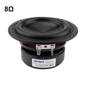 Planet Gates Round 8 Ohm Speaker AIYIMA 1Pc 4 Inch Woofer Audio Speaker Driver 4 8 Ohm 100W Bass Hifi Sound Music Waterproof Subwoofer Speaker DIY Home Theater