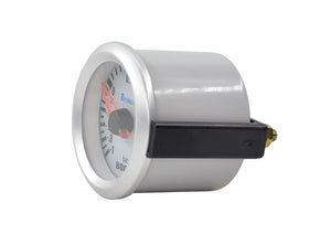 Planet Gates Round Earth 52mm Blue Light Auto Car Turbo Boost Gauge Turbin -1~2 Bar Pointer Clock Vacuumd Instrument Meter Pods Free Shipping