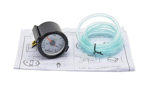 Planet Gates Round Earth 52mm Blue Light Auto Car Turbo Boost Gauge Turbin -1~2 Bar Pointer Clock Vacuumd Instrument Meter Pods Free Shipping