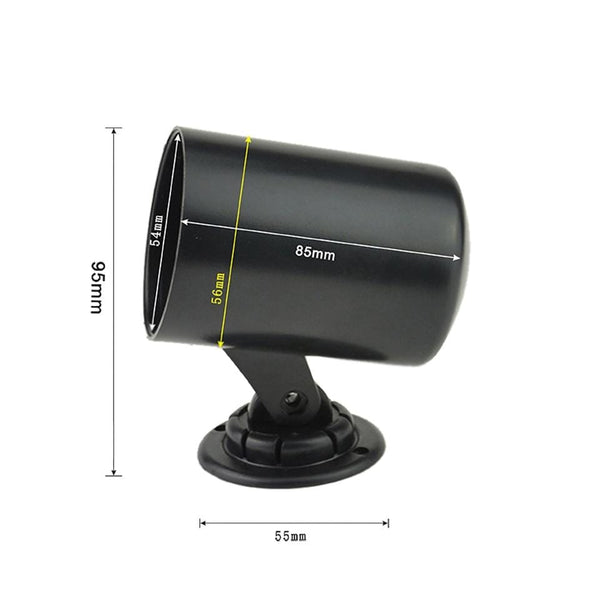 Planet Gates Round Earth 52mm Blue Light Auto Car Turbo Boost Gauge Turbin -1~2 Bar Pointer Clock Vacuumd Instrument Meter Pods Free Shipping