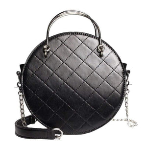 Round Ladies Hand bag Leather Luxury Handbags Women Bags Designer Chain Style Women Messenger