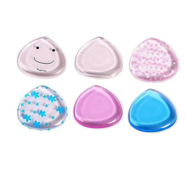 Planet Gates round Mix Shape Silicone Makeup Sponge Gel Foundation Makeup and Puff BB Cosmetic Beauty Tools Blender 50pcs/lot P095