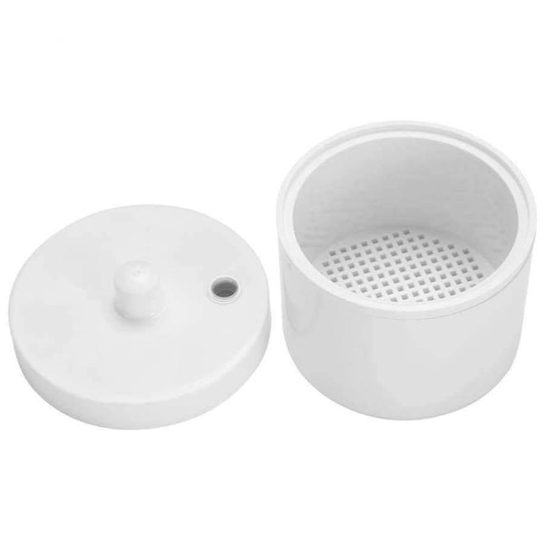 Planet Gates Round Nail Sterilizer Box Nail Sterilizer Manicure Jewelry Barber Glass Nail Sterilizer Tools Disinfection for Health