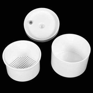 Planet Gates Round Nail Sterilizer Box Nail Sterilizer Manicure Jewelry Barber Glass Nail Sterilizer Tools Disinfection for Health