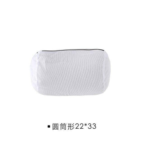 White Nylon Laundry Bag Bra Socks Underwear Clothes Washing Machine Protection Net Mesh Bags Laundry Basket Laundry Hamper