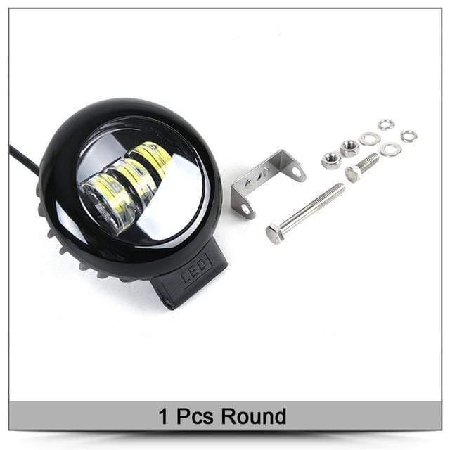 Planet Gates 6D Lens 5 Inch Round Square Led Work Light 12V For Car 4WD ATV SUV UTV Trucks 4x4 Offroad Motorcycle Auto Working Driving Lights