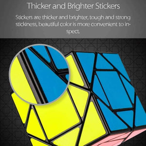 Planet Gates Rowsfire MF8847 Mofang Jiaoshi Pandora Magic Cube Educational Toys for Brain Trainning - Black