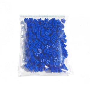 Planet Gates Royal blue 200pcs Mini Building Blocks DIY Brick 1x1Dots 200PCS 25Colors Educational Games Toys for Children Compatible with brands blocks