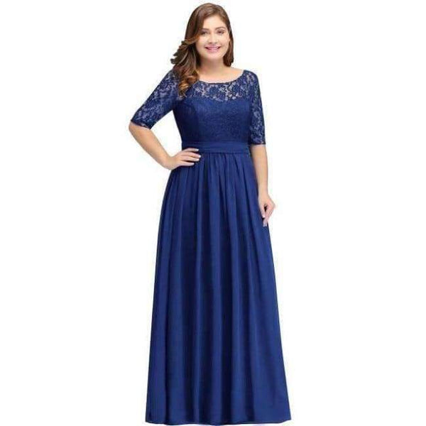 Planet Gates Royal Blue cps522 / 6 Bridesmaid Dresses Under 50$ Floor Length Lace Plus Size Bridesmaid Dress Vestido De Madrinha De Casamento Longo
