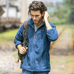 Planet Gates Royal Blue / XL / China Fleece hoodies men brand-clothing autumn winter zipper sweatshirts male quality men clothing