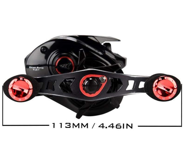 Planet Gates Royale Legend II & GT Baitcasting Reel 7.2:1 5.4:1 Gear Ratio Reel  Freshwater Aluminum Spool 8 KG Drag Fishing Coil