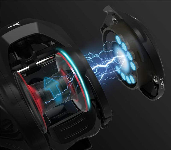 Planet Gates Royale Legend II & GT Baitcasting Reel 7.2:1 5.4:1 Gear Ratio Reel  Freshwater Aluminum Spool 8 KG Drag Fishing Coil