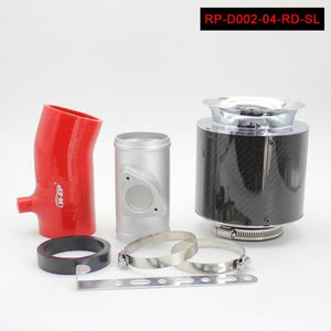 Planet Gates RP-D002-04-RD-SL R-EP High Flow Cold Air Intake Pipe for Mazda 3 Axela 1500cc with Air Filter Replacement High Power RP-D002