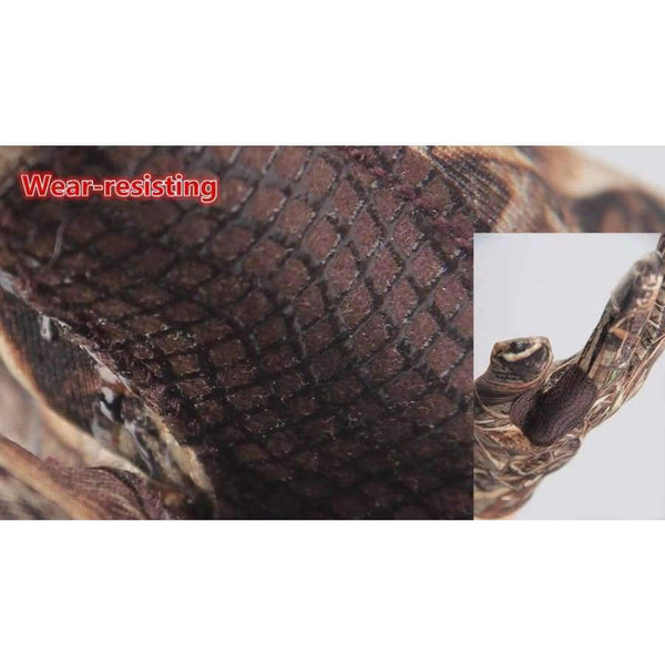 Planet Gates RT Camo / M Outdoor Bionic Camouflage Full Gloves Hunting Reed Camouflage Gloves Anti-slip Fishing Shooting Gloves Elastic Touch Screen