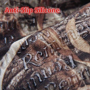 Planet Gates RT Camo / M Outdoor Bionic Camouflage Full Gloves Hunting Reed Camouflage Gloves Anti-slip Fishing Shooting Gloves Elastic Touch Screen