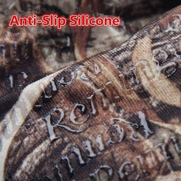 Planet Gates RT Camo / M Outdoor Bionic Camouflage Full Gloves Hunting Reed Camouflage Gloves Anti-slip Fishing Shooting Gloves Elastic Touch Screen