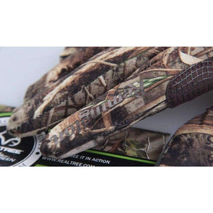 Planet Gates RT Camo / M Outdoor Bionic Camouflage Full Gloves Hunting Reed Camouflage Gloves Anti-slip Fishing Shooting Gloves Elastic Touch Screen