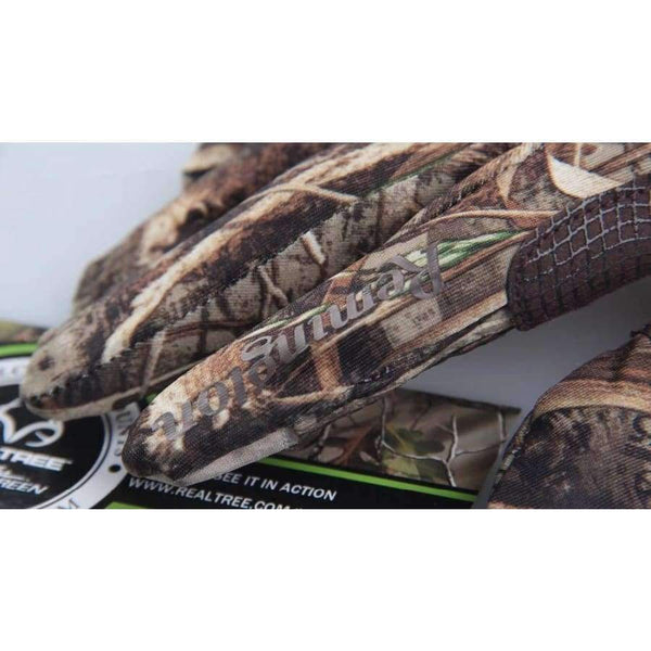 Planet Gates RT Camo / M Outdoor Bionic Camouflage Full Gloves Hunting Reed Camouflage Gloves Anti-slip Fishing Shooting Gloves Elastic Touch Screen