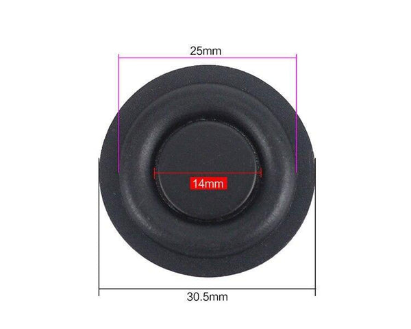 Rubber Bass Radiator Passive Radiator Speaker Woofer Vibration Membrane 30.5MM 40MM 50MM 75MM 85MM NEW 2PCS