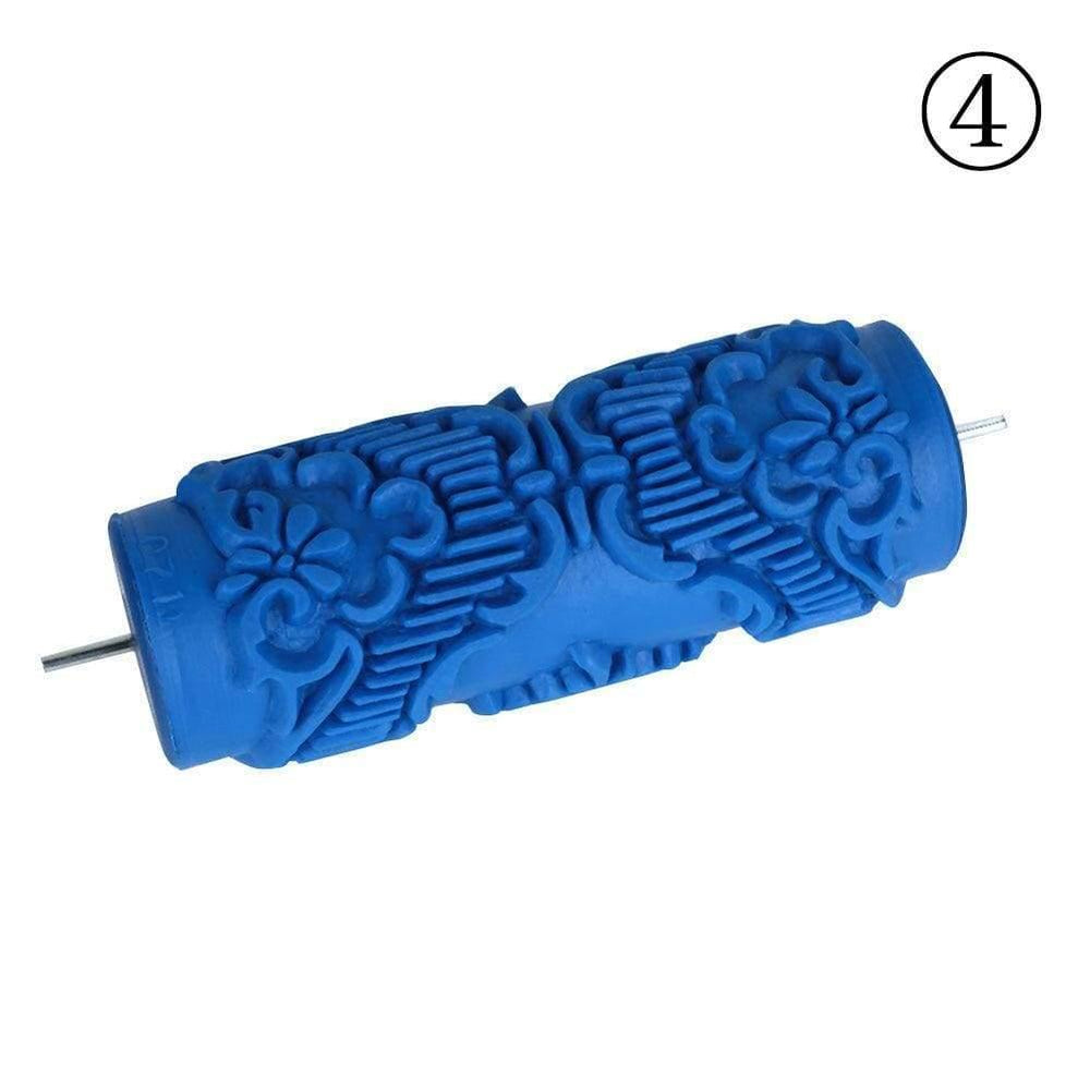 Rubber Rolling Wall Painting Tool Home Sticky Roller Durable Decoration Paint Brush Wallpaper Appropriative Cylindrical