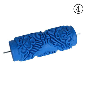 Rubber Rolling Wall Painting Tool Home Sticky Roller Durable Decoration Paint Brush Wallpaper Appropriative Cylindrical