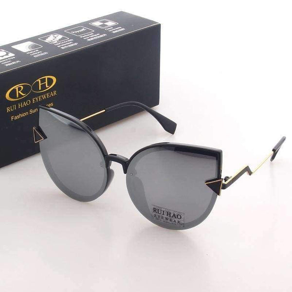 Planet Gates RUI HAO EYEWEAR Fashion Cat Eye Design Polarized Sunglasses Women Popular Sun Glasses 2018 Driving Eyeglasses Brand Glasses