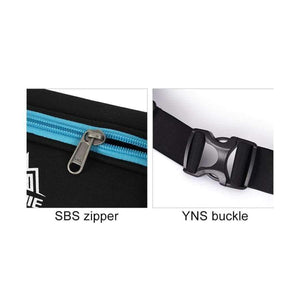 Planet Gates Runing waist bags Sports Hydration Belt Bottle Holder Fanny Pack Marathon Running Reflective Adjustable Waist Belt Bags
