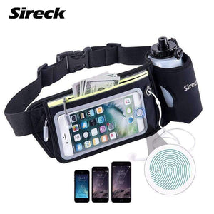 Planet Gates Running Bag Fingerprint Unlock Design Sport Trail Running Belt Waist Bag Waterproof Gym Fitness Phone Bag Run Accessorie
