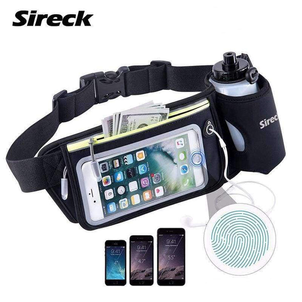 Planet Gates Running Bag Fingerprint Unlock Design Sport Trail Running Belt Waist Bag Waterproof Gym Fitness Phone Bag Run Accessorie