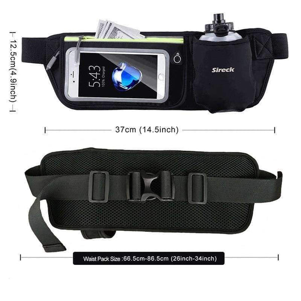 Planet Gates Running Bag Fingerprint Unlock Design Sport Trail Running Belt Waist Bag Waterproof Gym Fitness Phone Bag Run Accessorie