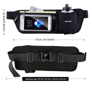 Planet Gates Running Bag Fingerprint Unlock Design Sport Trail Running Belt Waist Bag Waterproof Gym Fitness Phone Bag Run Accessorie