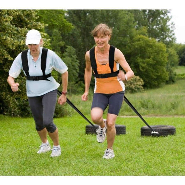 Planet Gates Running Training Sled Shoulder Harness Sport Accessories Weight Bearing Vest Home Gym Fitness Body Building Equipment