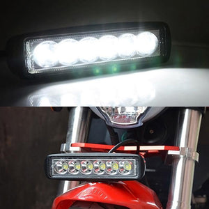 Planet Gates Russian Federation / 1 Peice Floodlight 18W 12V LED Work Light Bar Spotlight Flood Lamp Driving Fog Offroad LED Work Car Lights for Ford Toyota SUV 4WD Boat Truck
