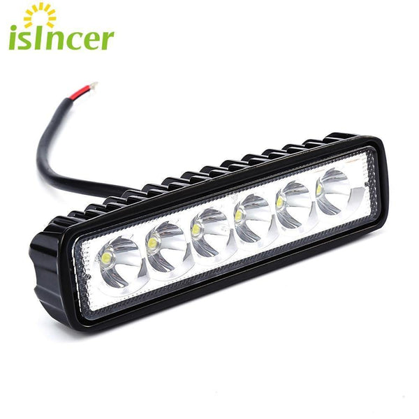 Planet Gates Russian Federation / 1 Peice Floodlight 18W 12V LED Work Light Bar Spotlight Flood Lamp Driving Fog Offroad LED Work Car Lights for Ford Toyota SUV 4WD Boat Truck