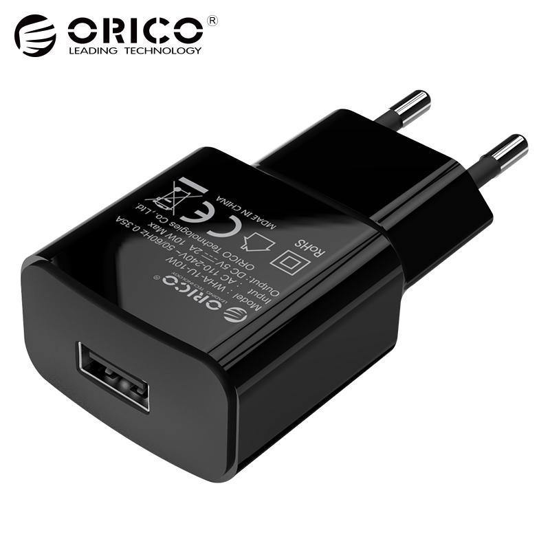 Planet Gates Russian Federation / 10W Black EU Plug USB Charger 5V1A 5V2A Travel Wall Charger Adapter for iPhone 7 Samsung S8 Smart Mobile Phone Charger EU Plug