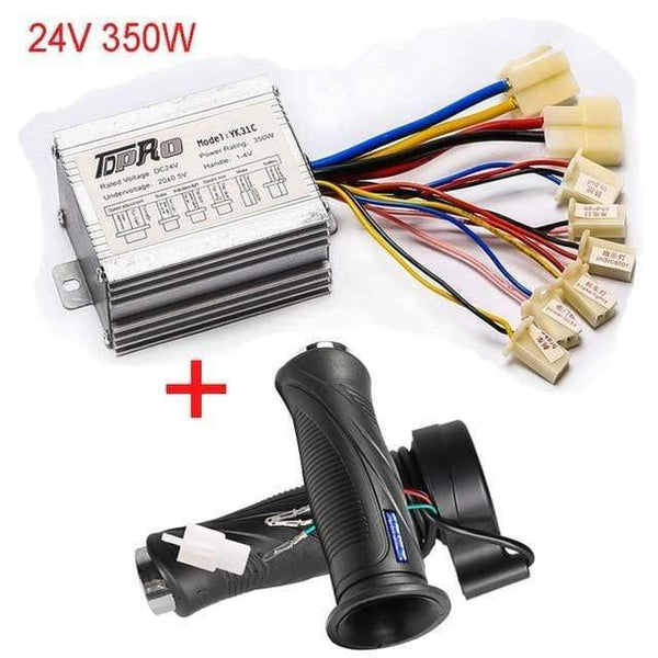 Planet Gates Russian Federation / 24V 350W 24V/36V/48V 350/500/800/1000W Motor Brush Controller Speed Throttle Twist Grip For Electric Bicycle Scooter ATV Buggy Bike
